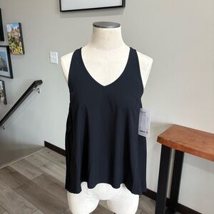 ATHLETA Swing Forward Pleated Tank